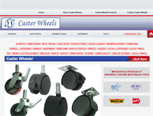 Tablet Screenshot of caster-wheels-dubai.com